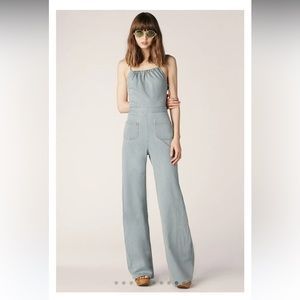 Stoned Immaculate jean genie denim jumpsuit topanga small